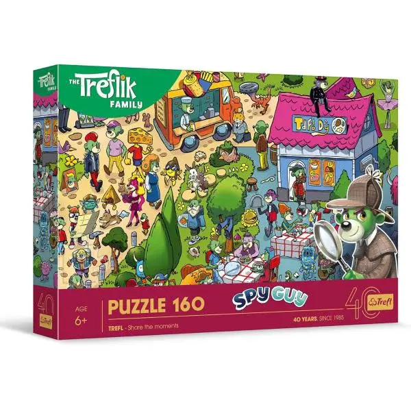 Trefl Puzzle 160 dílků Treflíci slaví