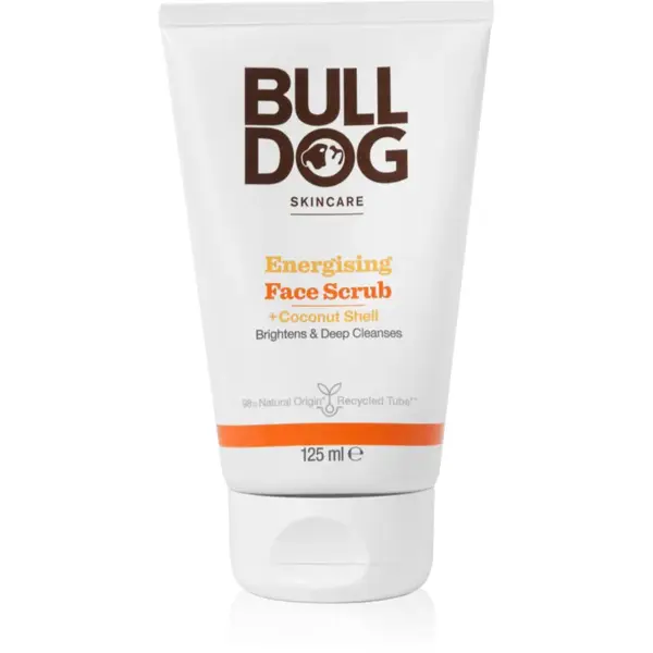 Bulldog Energising Face Scrub osvěžující peeling na obličej pro muže 125 ml