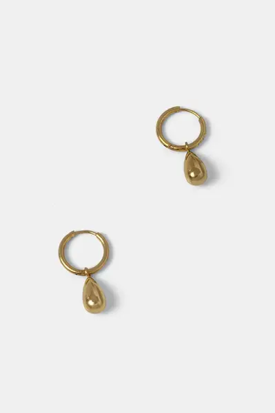 Pozlátené náušnice EDBLAD Drop Mini