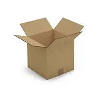 15 x Kartonová krabice 250x250x250mm, hnědá, klopová,pětivrstvá vlnitá lepenka (5VVL) | RAJA