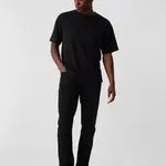 Džínsy GAP Straight Čierna