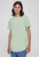 Shaped long T-shirt vintage green