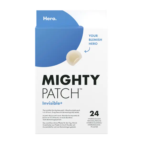 Hero. Mighty Patch INVISIBLE+ náplasti 24 ks light
