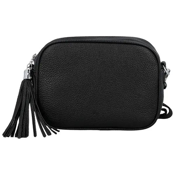 Dámska crossbody kabelka čierna - Paolo bags Ilana