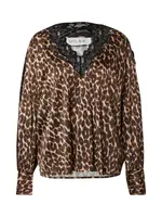 MYLAVIE by Sarah Harrison Blúzka  hnedá / čierna