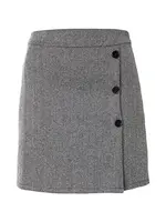 ABOUT YOU Sukňa 'Floria'  sivá melírovaná