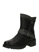 MUSTANG Nízke čižmy  tmavosivá / čierna