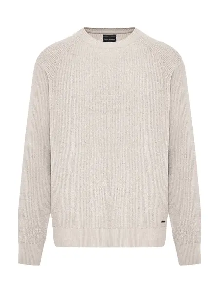 Funky Buddha Sveter  sivá