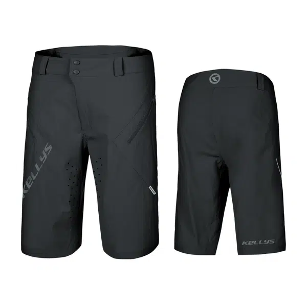Cyklokalhoty volné Kellys Stoke Black S