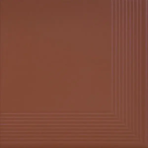 Dlažba schodová rohová Burgund 30/30/11