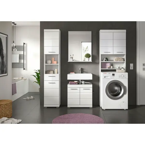 MID.YOU KOUPELNA vysoce lesklá bílá