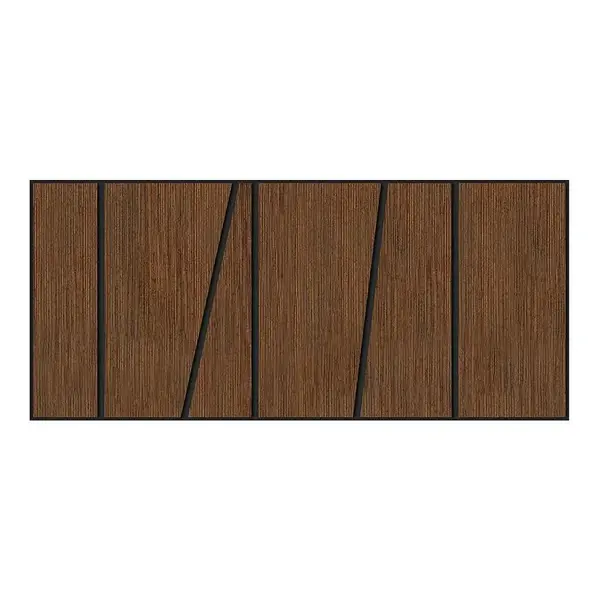 Frézovaný panel Slant wenge 65x29 cm MDF