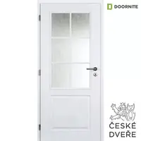 Interiérové dveře Aulida 2/3 Sklo Bílé 60L