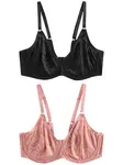 Next Podprsenka  ružová / čierna