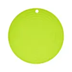 Silikonová podložka kulatá lemon