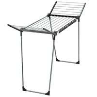 Sušák na prádlo Pegasus 150 Solid Slim černý Leifheit