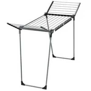 Sušák na prádlo Pegasus 150 Solid Slim černý Leifheit