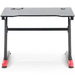 Psací Stůl B-40 Černá/Červené