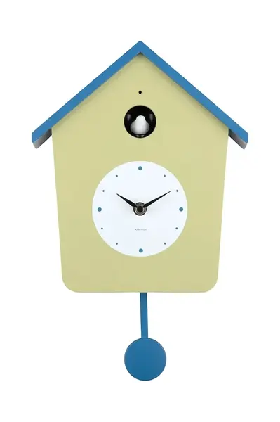 Nástenné hodiny Karlsson Cuckoo Light 26,5 cm