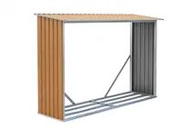 Přístřešek na dřevo  G21 WOH 181 - 242 x 75 cm, hnědý