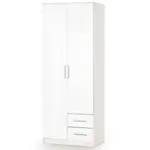 Šatní skříň Lima S-2 bílá