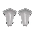 Roh vnitřní pro lištu k pracovní desce BL44 hliník 032