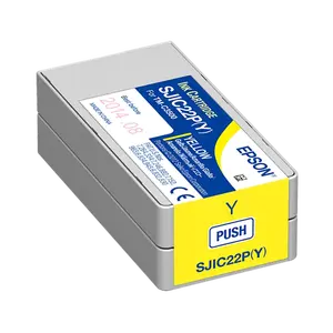 Epson SJIC22P(Y) C33S020604 pro ColorWorks, žlutá (yellow) originální cartridge