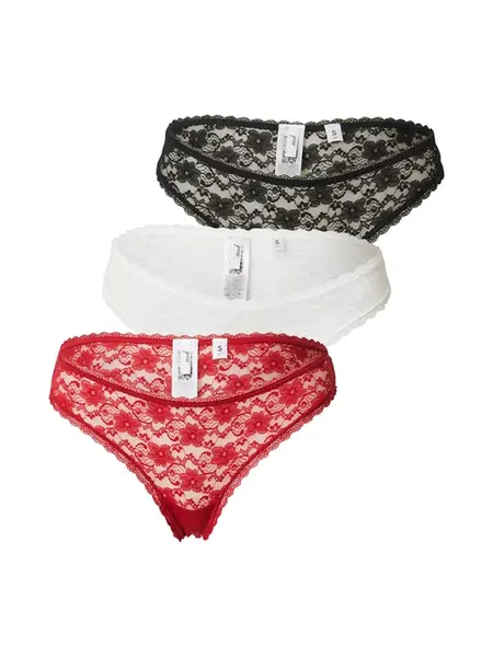 GUESS Tangá  červená / čierna / biela