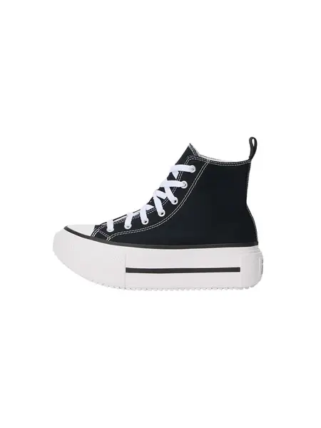CONVERSE Tenisky 'CTAS LIFT DOUBLE STACK'  čierna / biela