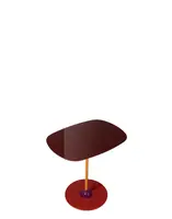 Odkládací stolek THIERRY, více variant - Kartell Barva: vínová, Výška: 50 cm