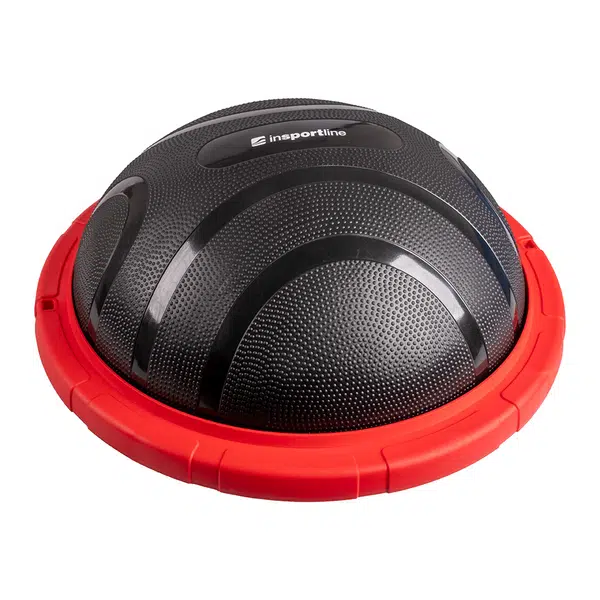 Balanční podložka inSPORTline Dome Edge červeno-černá