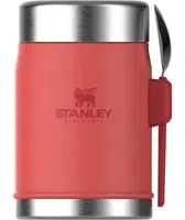 Stanley Jídelní set hot coral Termoska se lžící/vidličkou