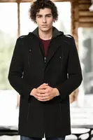 PLT9334 DEWBERRY MEN'S COAT-BLACK
