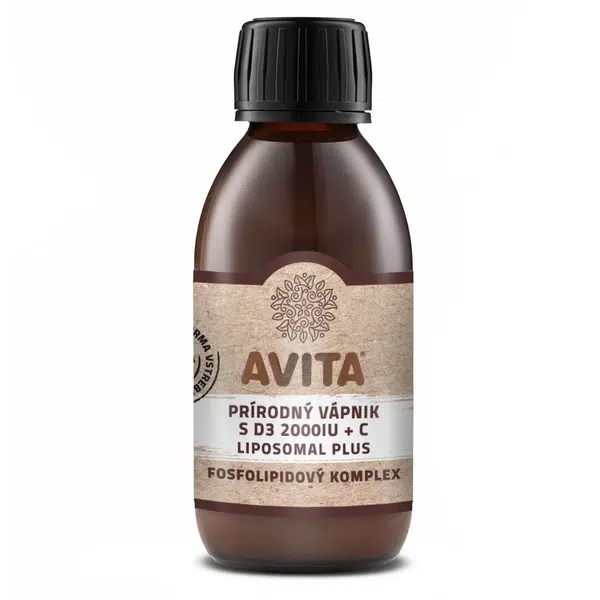 AVITA Přírodní vápník s D3+C liposomal plus 200 ml
