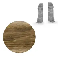 Koncovka k soklu Naturel dub starý , PVC dĺžka 0,5 cm, výška hrany 56 mm, NATNGTK19