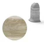 Vnější roh k soklu Naturel dub letný , PVC dĺžka 0,5 cm, výška hrany 56 mm, NATNGTZD4