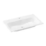 Ravak Chrome Slim nábytkové umývadlo 80,5x49 cm otvor pre batériu uprostred XJX01180002