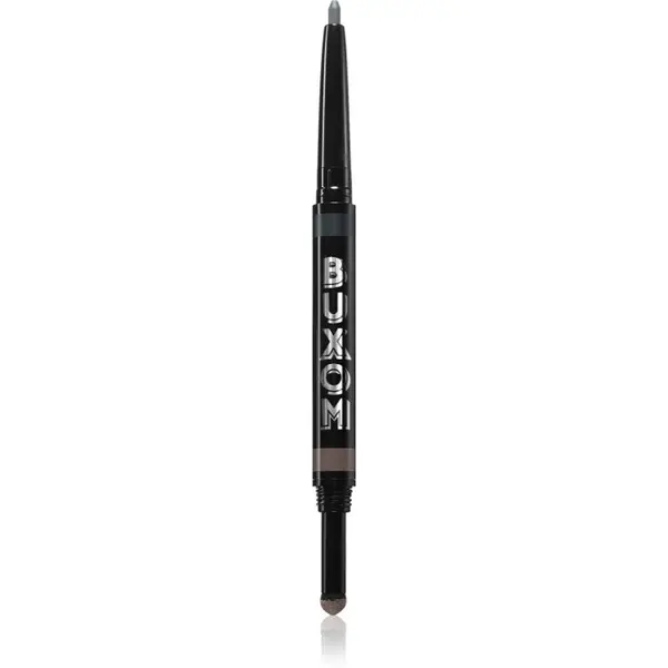 Buxom FLIP SIDE DUAL-ENDED EYELINER & SHADOW krémové oční stíny a linky v tužce odstín Totally Taupe 0.78 g