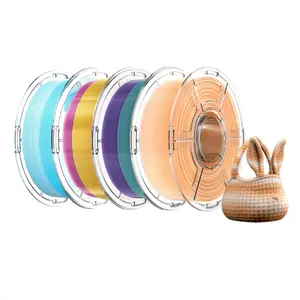 4kg Mecpow High Speed PETG Filament - Orange-White / Blue-White / Pink-Yellow / Green-Purple