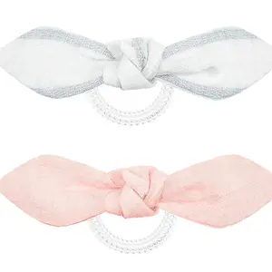 Invisibobble BOWTIQUE DUO Nordic Breeze Summer Lemming Go gumičky do vlasů 2 ks