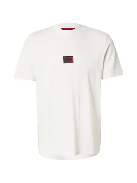 HUGO Tričko 'Danotie'  biela