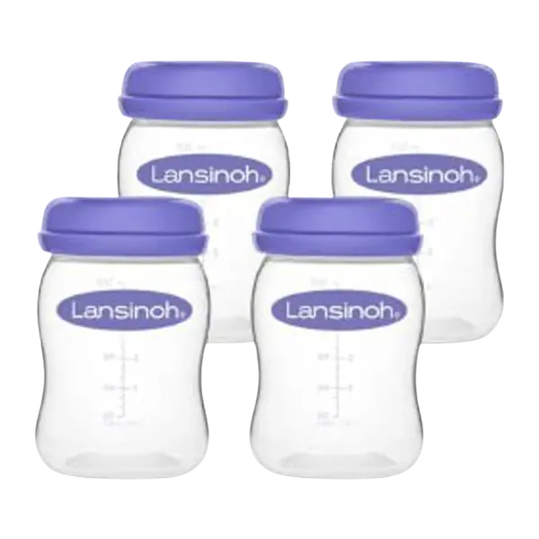 LANSINOH Lahve na uskladnění mateřského mléka 4 ks