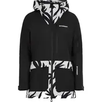 FUNDANGO POPLAR ECO JACKET Dámská lyžařská/snowboardová bunda, černá, velikost