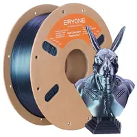 ERYONE Burnt Titanium Dual Color PLA Filament 1kg - Green & Blue
