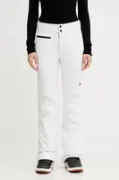 Lyžařské kalhoty Peak Performance bílá barva, G80475