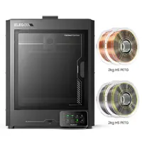 Elegoo Centauri Carbon 3D Printer + 4kg HS PETG Filament - Transparent Rainbow