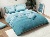 Bavlnené obliečky BLUE DREAM tyrkysové Rozmer obliečky: 70 x 90 cm | 140 x 200 cm