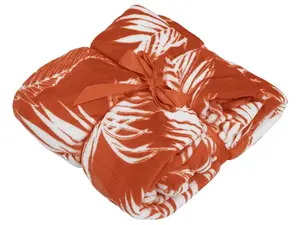 Červená mikroplyšová deka FIEN, 150x200 cm