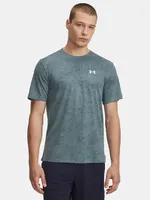Men's Under Armour UA Tech Tee Pixelate-BLU T-Shirt - Mens