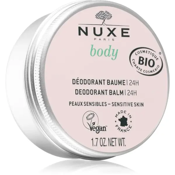 Nuxe Rêve de Thé Deodorant Balm prírodný tuhý dezodorant pre citlivú pokožku 50 g